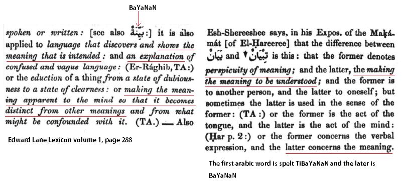 BaYaNa - Litubayyina