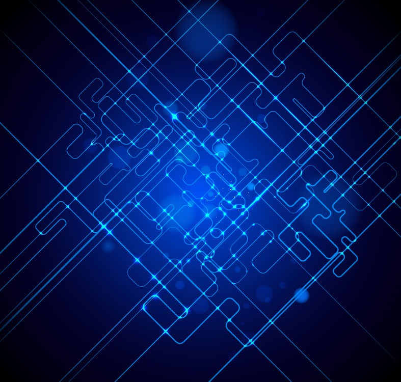 Blue-Light-Vector-Background