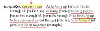was Jesus hanged or crucified