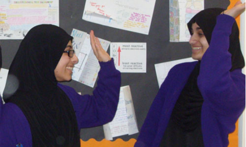 The school officials praised the recognition as a “great credit” to the spirit of the school.