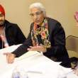 Swarn Kaur Birdee, middle, of the Sikh group, speaks as Lalli Singh, a Sikh, left, and Rhonda Gilmore of the Christian group listen during a meeting of Sikhs, Muslims and Christians at the Islamic Center of Williamson County. / Sanford Myers / The Tennessean