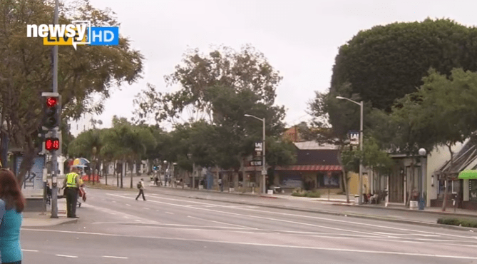 Los Angeles, Gay Pride, arrest
