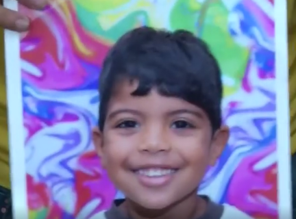 4-Year-Old Muslim child who was victim of Nice Truck Attack, Screenshot, credit Channel 4