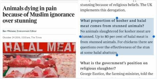 Screenshot credit: The Times